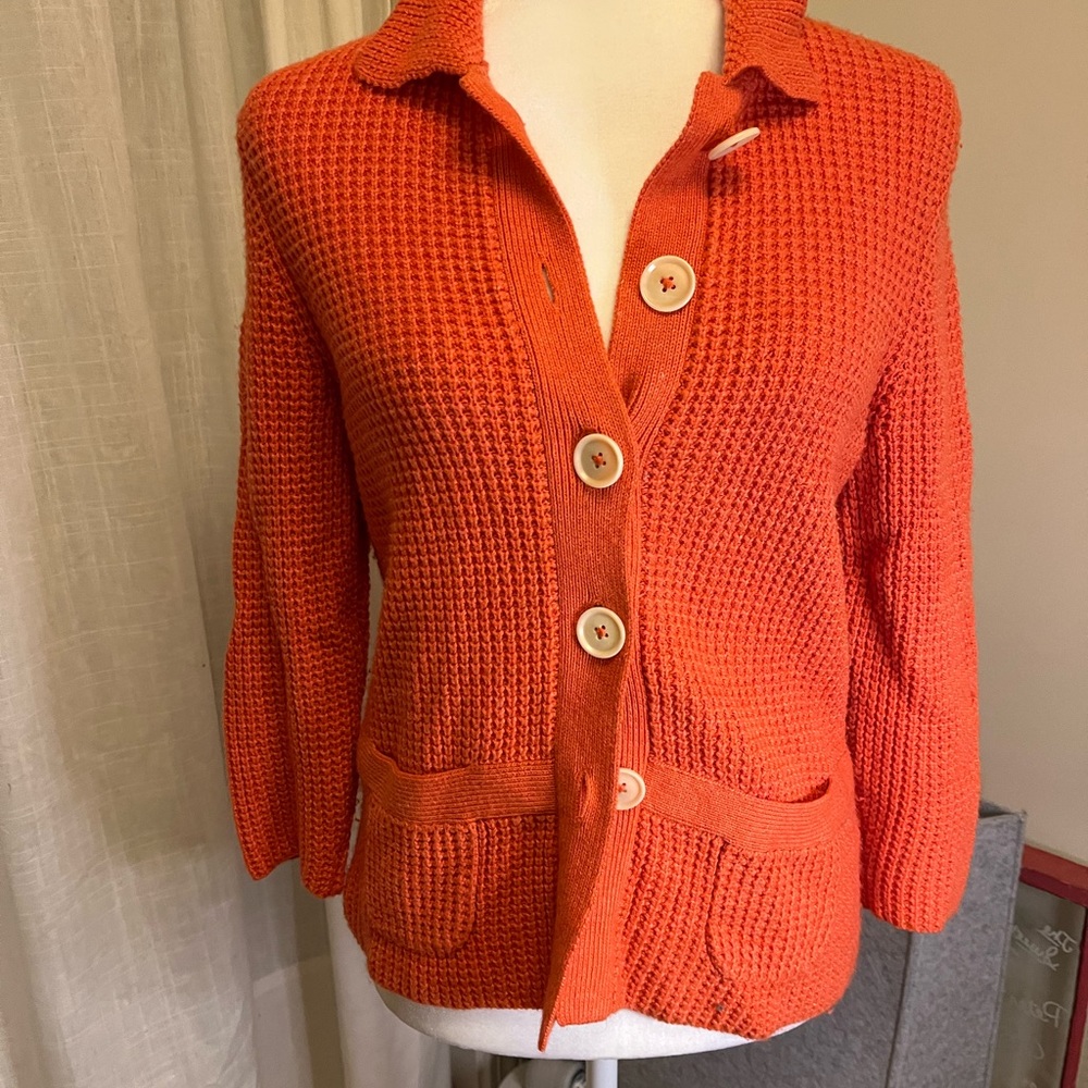 Boden waffle cardigan